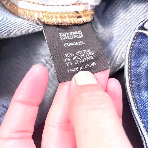 Universal Standard Etta High Rise Straight Leg Jeans 28 Inch Aged Indigo Size 10 - Picture 4 of 9